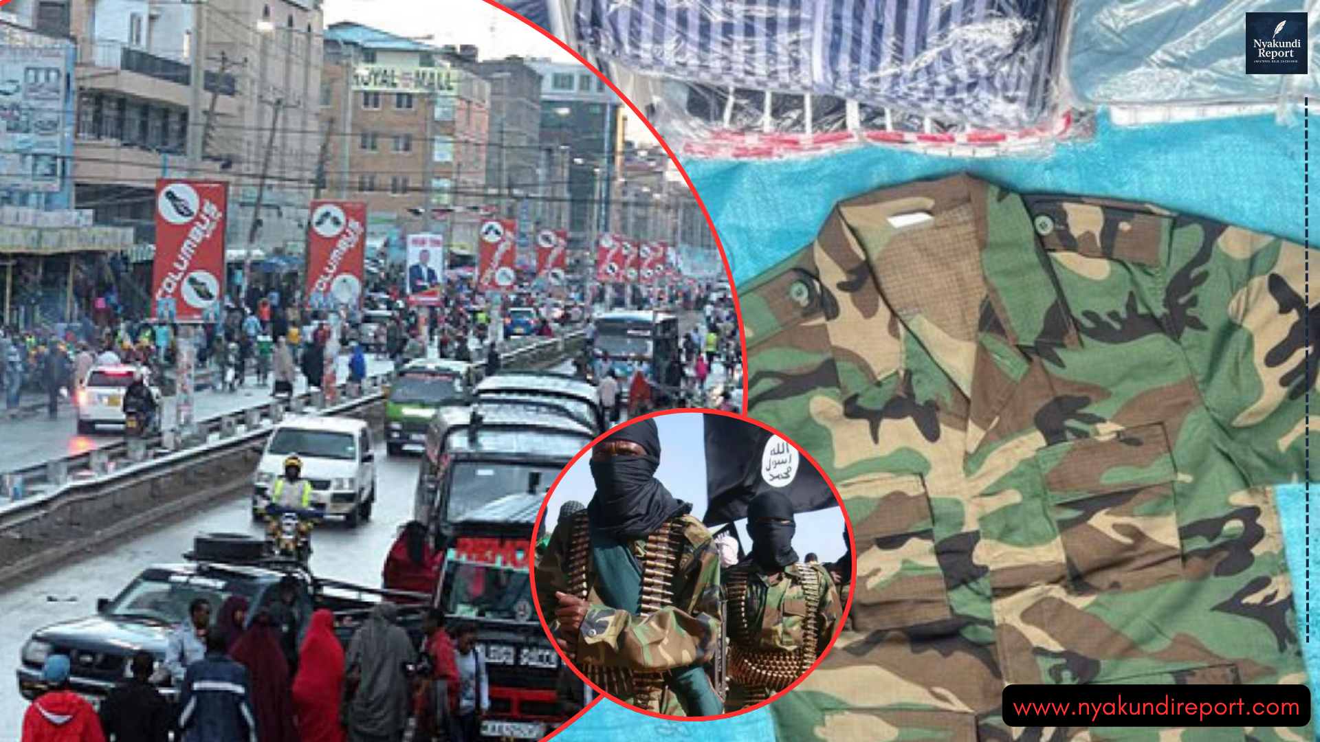 Kenyan Detectives Smash Al-Shabaab Combat Uniforms Smuggling Network Hidden Inside Nairobi's Eastleigh