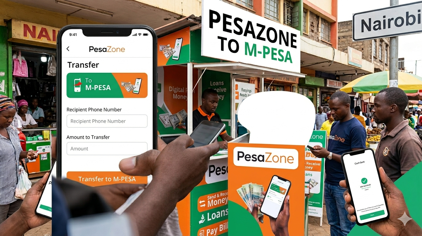 How To Apply and Repay PesaZone Mobile App Loan Via M-Pesa in Simple Steps