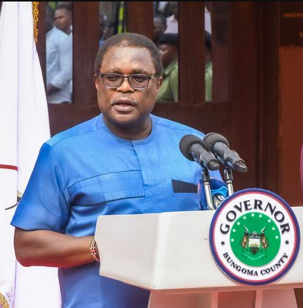 An image showing Bungoma Governor Kenneth Lusaka who fired his Entire County Cabinet